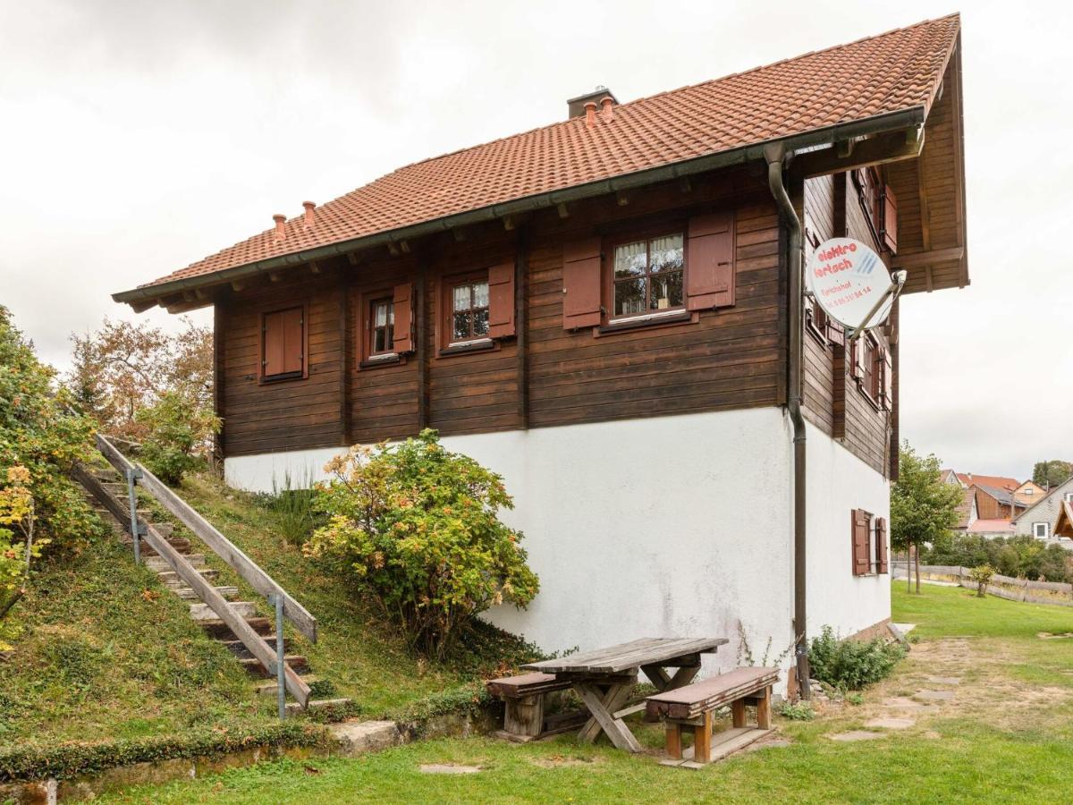 Chalet In Hinterrod Thuringia With Sauna Eisfeld Luaran gambar