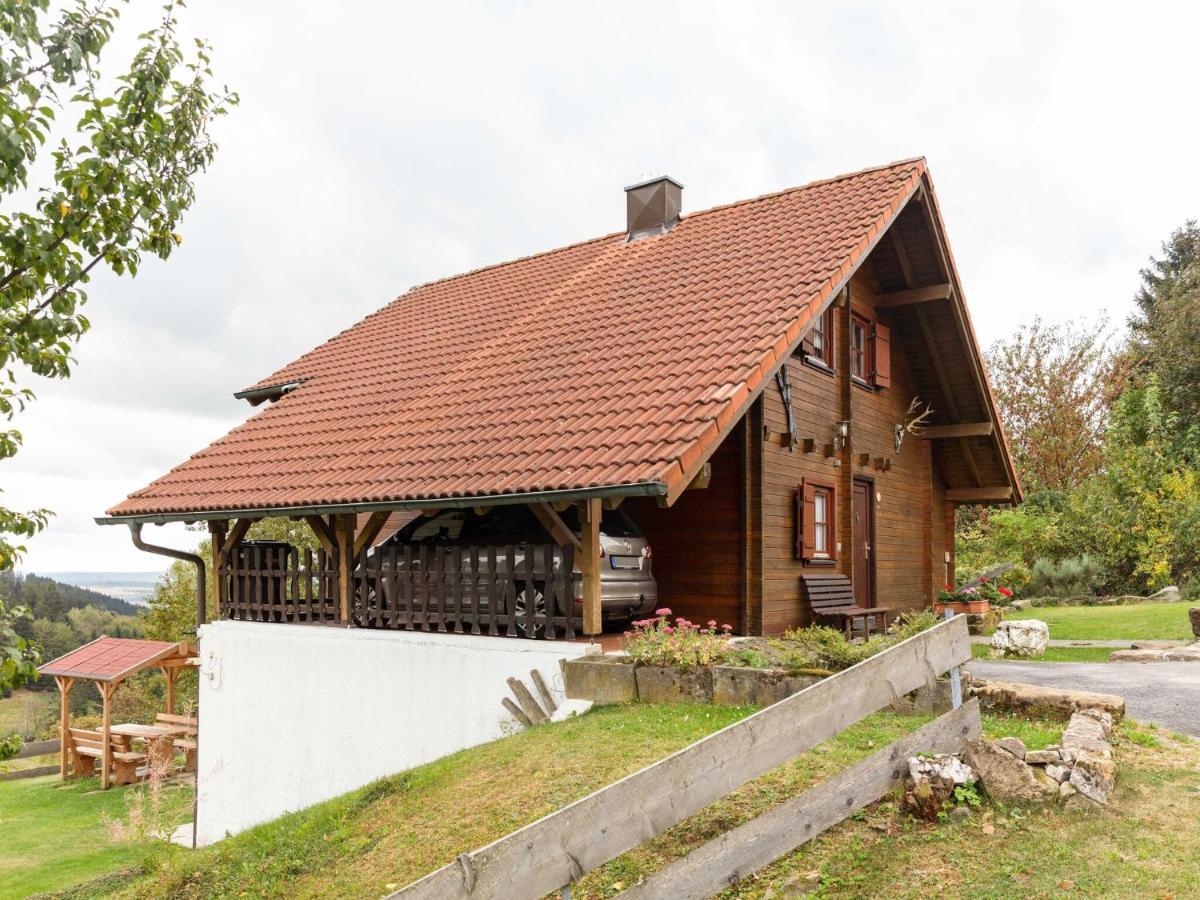 Chalet In Hinterrod Thuringia With Sauna Eisfeld Luaran gambar