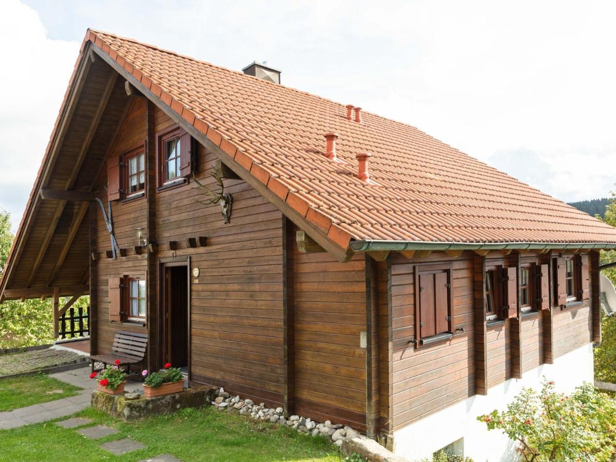 Chalet In Hinterrod Thuringia With Sauna Eisfeld Luaran gambar