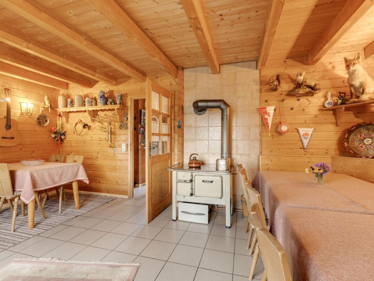 Chalet In Hinterrod Thuringia With Sauna Eisfeld Luaran gambar